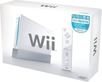 White Wii System PAL Wii PAL box art